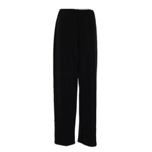 SHARON ANTHONY Black Wide Leg Comfortable Casual Pants Medium Made USA